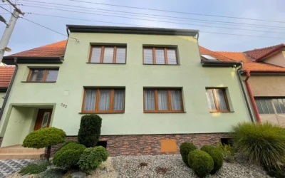 Čištění a impregnace fasády Milotice