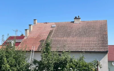 Čištění a impregnace střechy Svatobořice-Mistřín