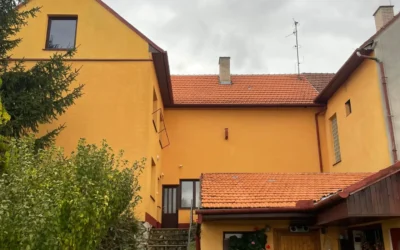 Vysokotlaké čištění fasády Morkůvky